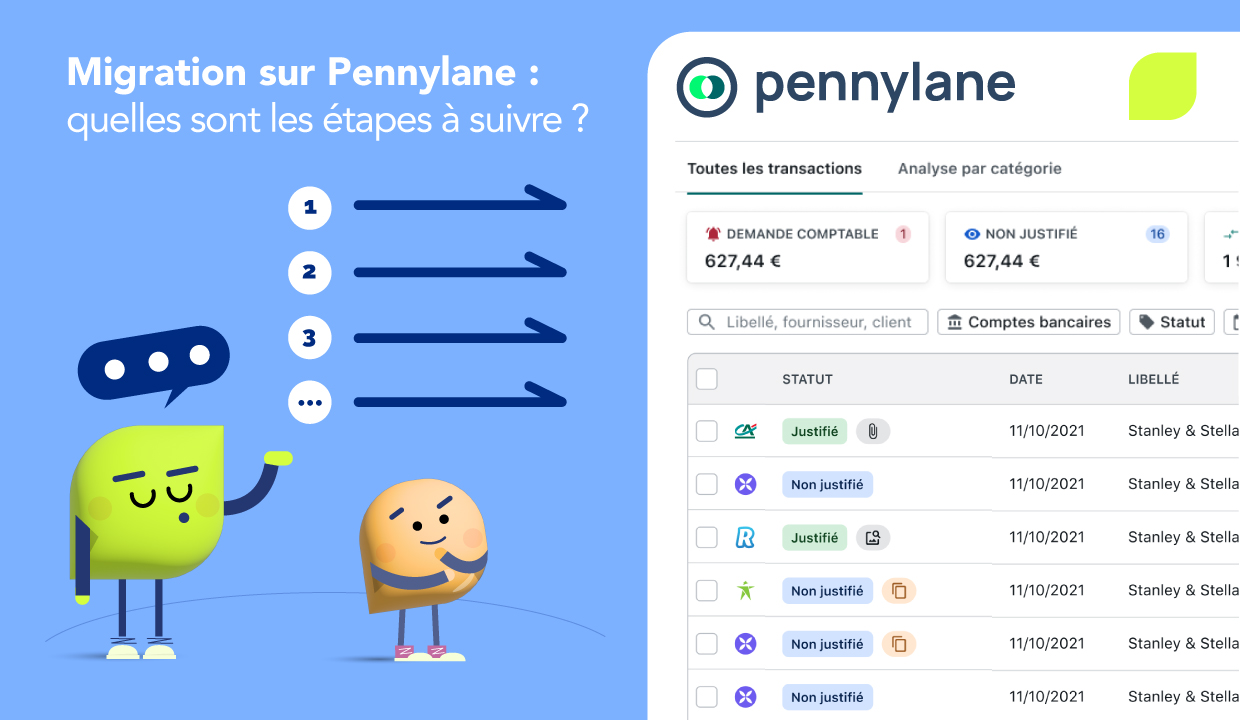 Migration vers Pennylane : quelles sont les étapes à suivre ?