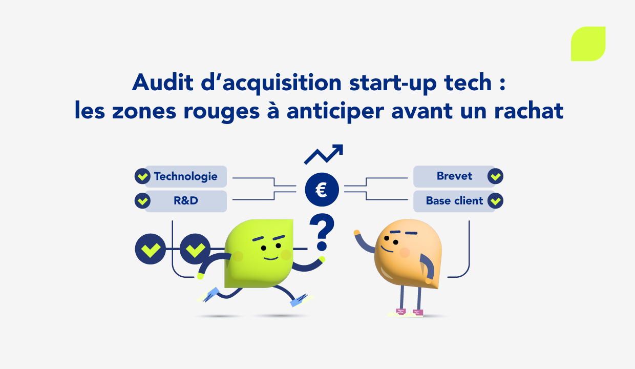 Audit acquisition d'une start-up : quels points de vigilance ?